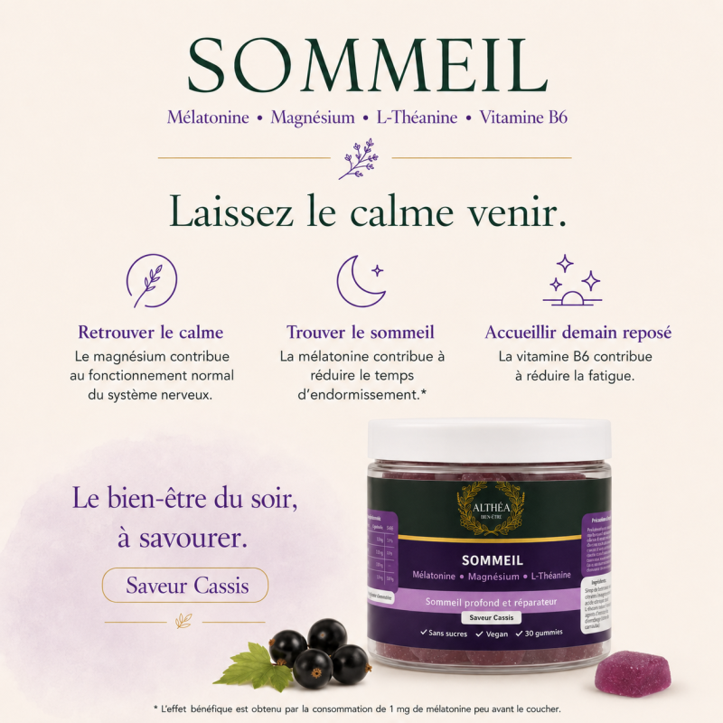 Gommes pour le sommeil ALTHEA
