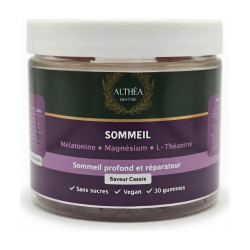 Gummies Sommeil ALTHÉA à la mélatonine, magnésium, L-théanine et vitamine B6