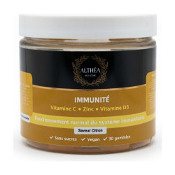 Gummies Immunité ALTHÉA à la vitamine C, au zinc et à la vitamine D3
