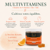Gummies Multivitamines ALTHÉA – 9 vitamines, zinc et iode – Saveur orange