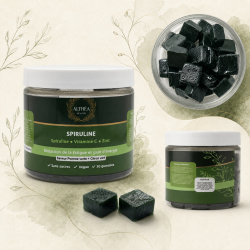 Gummies Spiruline ALTHÉA – Vitamine C, Zinc et Vitamine B12 – Pomme Verte & Citron Vert