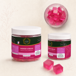 Gummies Cheveux & Ongles ALTHÉA – Biotine, Zinc et Sélénium – Fruits Rouges